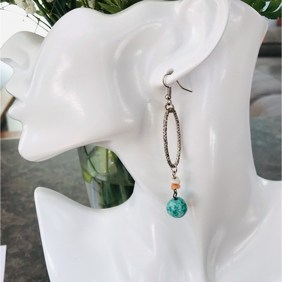 Glass Beaded Earrings - Picture 5 of 5